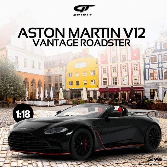 Macheta auto Aston Martin V12 Vantage Roadster, 1:18, GT923, 1:18, GT Spirit