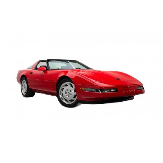 Macheta auto Chevrolet Corvette C4 Torch Red 1995 1:18 GT537 GT Spirit