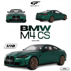 Macheta auto BMW M4 CS, Green, 2024, GT994, 1:18, GT Spirit