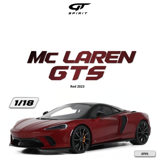 Macheta auto McLaren GTS, Red, 2023, GT971, 1:18, GT Spirit
