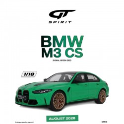 Macheta auto BMW M3 CS, Signal Green, 2023, GT976, 1:18, GT Spirit