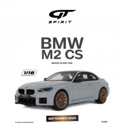 PRECOMANDA : Macheta auto BMW M2 CS, Brooklyn Grey, 2026, GT979, 1:18, GT Spirit