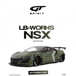PRECOMANDA : Macheta auto LB-Works NSX, Kaki Matte, 2026, GT955, 1:18, GT Spirit