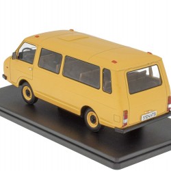 Macheta auto Raf 22038 Minibus 1976 galben, 1:24 Colectia Automobile de Neuitat – World – Hachette