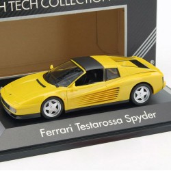Macheta auto Ferrari Testarossa Spyder 1984 galben, 1:43 Herpa