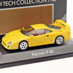 Macheta auto Ferrari F40 1987 galben, 1:43 Herpa