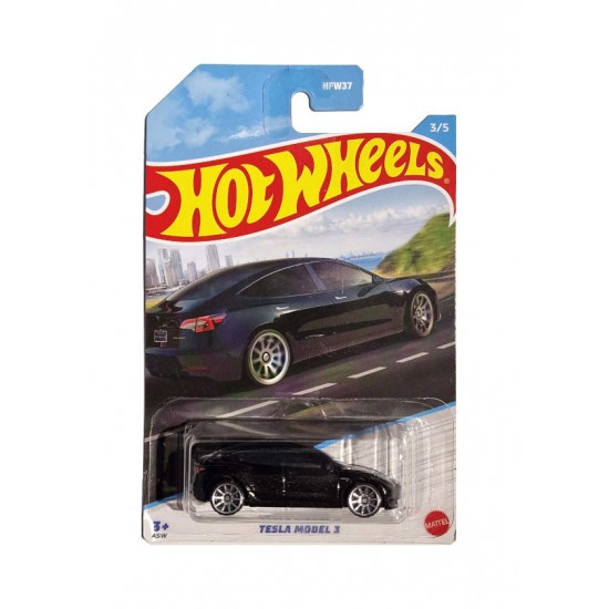 HW Macheta Tesla Model 3 3/5, 1:64 Hot Wheels