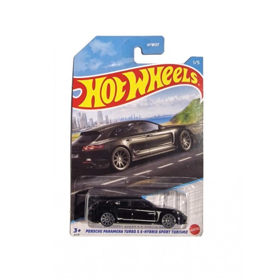 HW Macheta Porsche Panamera Turbo S E-Hybrid 1/5, 1:64 Hot Wheels