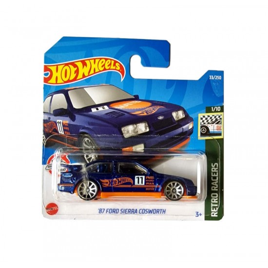HW Macheta Ford Sierra Cosworth 2nd ML2022 33/250, 1:64 Hot Wheels