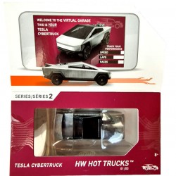 HW Macheta Tesla Cybertruck ID, 1:64 Hot Wheels Premium