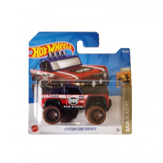 HW Macheta Ford Bronco Custom ML2022 74/250, 1:64 Hot Wheels