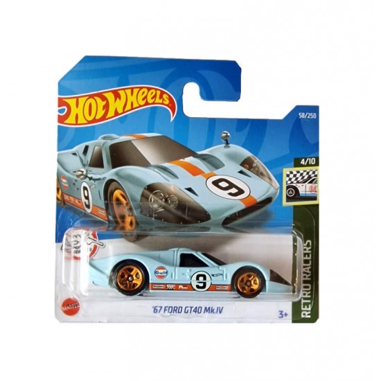 HW Macheta Ford GT40 Mk.IV ‘67 ML2022 58/250, 1:64 Hot Wheels
