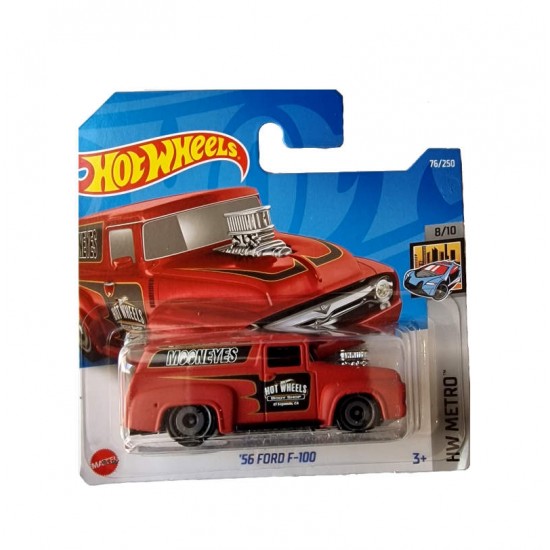 HW Macheta Ford F-100 ‘56 ML2022 76/250, 1:64 Hot Wheels