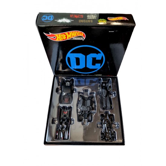HW Macheta Set DC Batman Premium 5-Pack, 1:64 Hot Wheels Premium