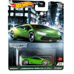 HW Macheta Lamborghini Huracán LP 610-4 5/5, 1:64 Hot Wheels Premium
