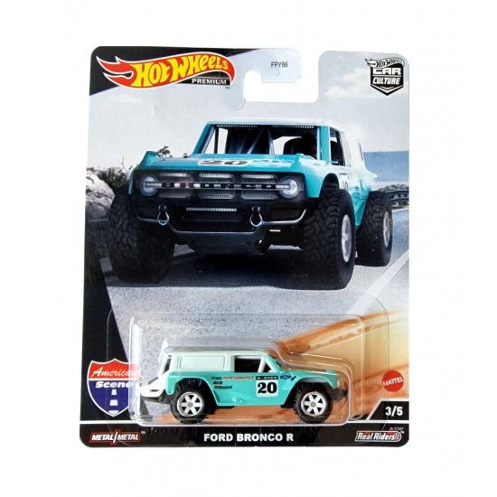 HW Macheta Ford Bronco R 3/5, 1:64 Hot Wheels Premium