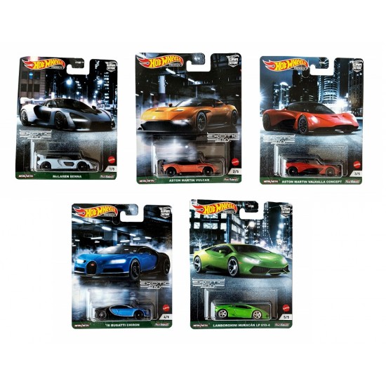 HW Macheta Set 2021 Exotic Envy, 1:64 Hot Wheels Premium