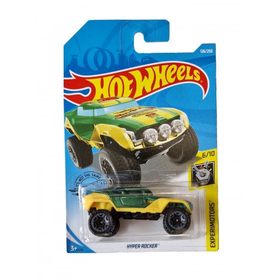 HW Macheta Hyper Rocker 2nd ML2019US 126/250, 1:64 Hot Wheels
