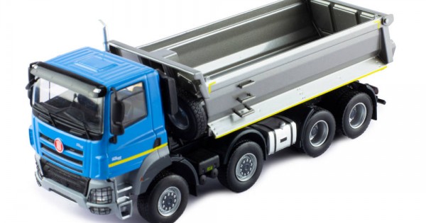 Camion Tatra Phönix Euro 6 8x8 - Ixo 1:43 - Modèle 2016 Bleu - Neuf