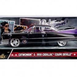 Macheta auto Cadillac Coupe Deville 1959 *CatWomen with Figure, 1:24 Jada