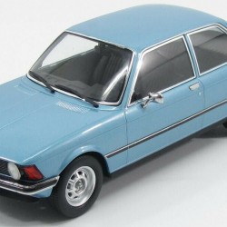 Macheta auto BMW 318i E21 1975 albastru LE 1500 pcs, 1:18 KK Scale