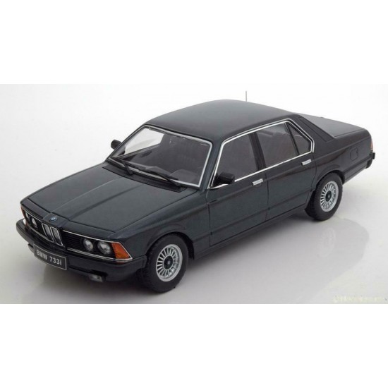 Macheta auto BMW 733i E23 1977 negru LE 1000 pcs, 1:18 KK Scale
