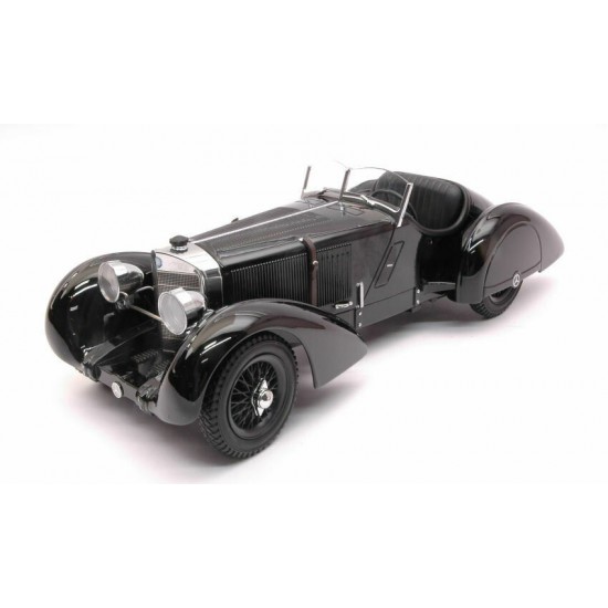 Macheta auto Mercedes-Benz SSK Count Trossi Black Prince 1930 LE 3000 pcs, 1:18 KK Scale