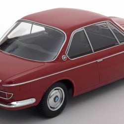Macheta auto BMW 2000 CS 1965 rosu  LE 1000 pcs, 1:18 KK Scale
