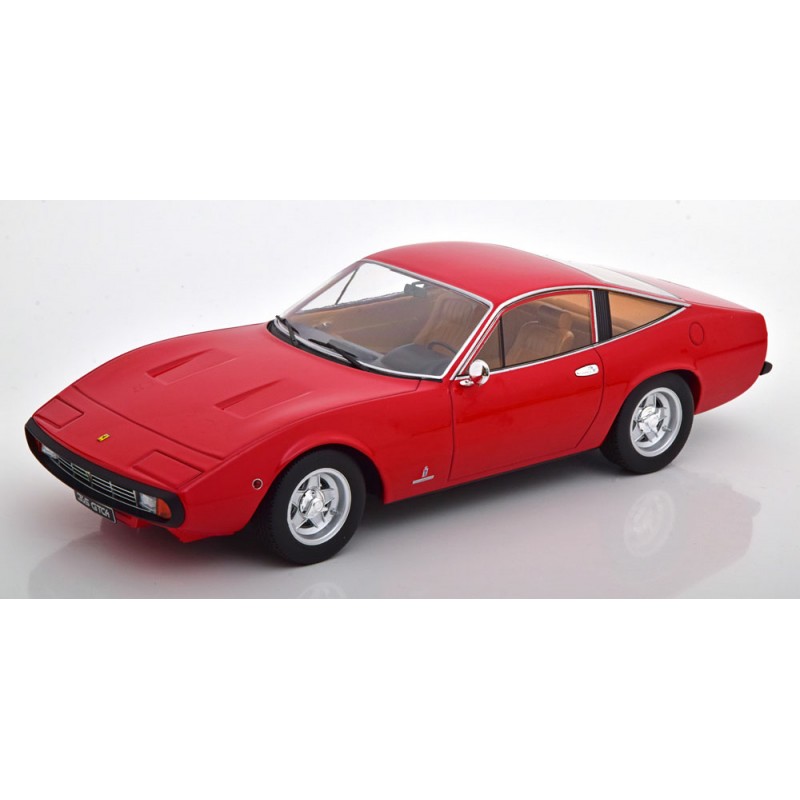 Macheta auto Ferrari 365 GTC4 1971 rosu, LE 750 pcs, 1:18 KK Scale