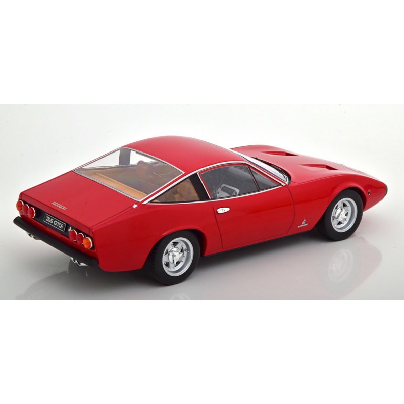 Macheta auto Ferrari 365 GTC4 1971 rosu, LE 750 pcs, 1:18 KK Scale