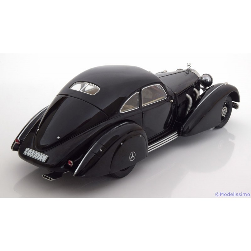 Macheta auto Mercedes-Benz 540K Autobahnkurier 1938 negru, 1:18 KK Scale