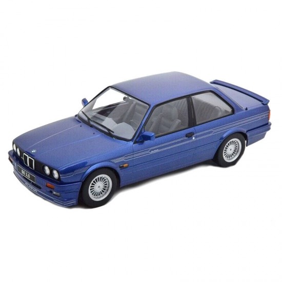 Macheta auto BMW Alpina B6 3.5 E30 1988 albastru, 1:18 KK Scale