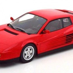 Macheta auto Ferrari Testarossa 1986 rosu, 1:18 KK Scale