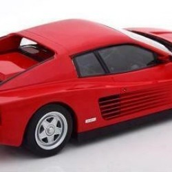 Macheta auto Ferrari Testarossa 1986 rosu, 1:18 KK Scale