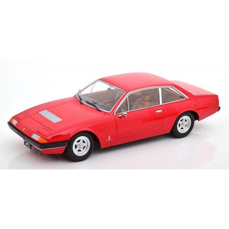Macheta auto Ferrari 365 GT4 2+2 1972 rosu, 1:18 KK Scale