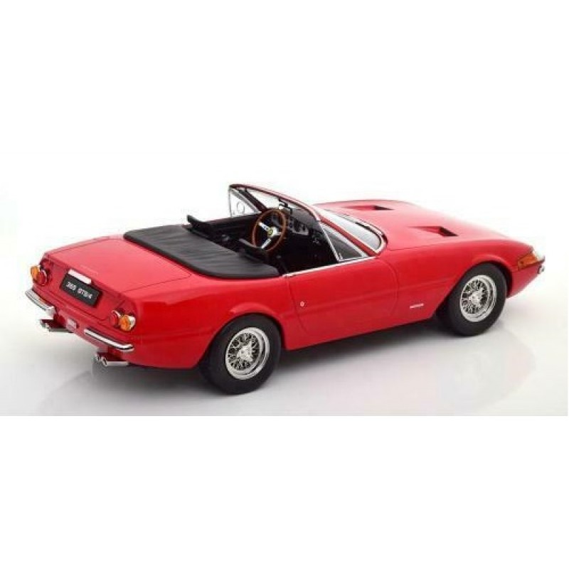 Macheta auto Ferrari 365 GTB Daytona Cabrio 1.Serie 1969 rosu, 1:18 KK Scale