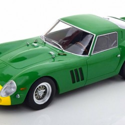 Macheta auto Ferrari 250 GTO David Piper Racing 1962 verde/galben, 1:18 KK Scale