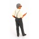 Accesorii: Figurina Enzo cu clipboard, 1:12 KK-Scale