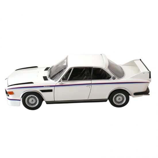 Macheta auto BMW 3,0 CSL (E9), alba, 1973, 1:12, KK Scale