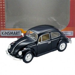 Macheta auto Volkswagen Classic Beetle negru 1967, 1:24 Kinsmart