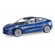 Macheta auto Tesla Model 3 blue 2017 Ed Limitata 500 pcs, 1:18 LS Collectibles