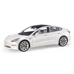 Macheta auto Tesla Model 3 white 2017 Ed Limitata 500 pcs, 1:18 LS Collectibles