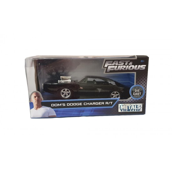 Macheta auto Dodge Charger R/T Dom’s  Nr 01 – Fast & Furious, 1:32 Jada