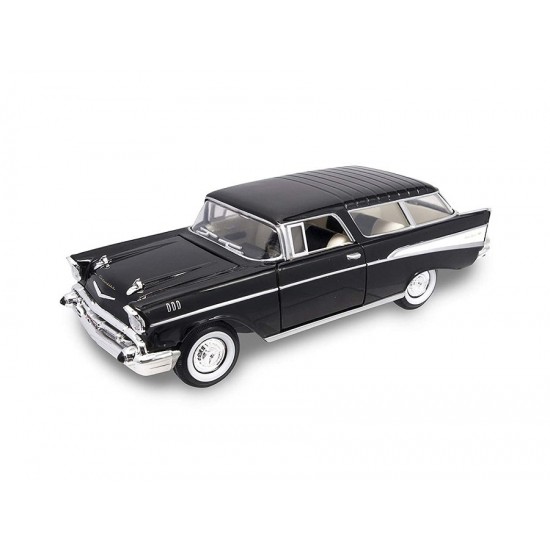 Macheta auto Chevrolet Nomad negru 1957, 1:24 Lucky Diecast