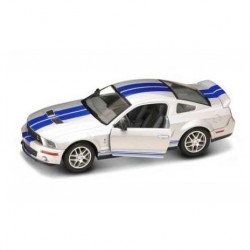 Macheta auto Ford Mustang Shelby GT500 gri 2007, 1:24 Lucky Diecast