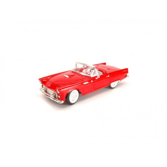 Macheta auto Ford Thunderbird rosu 1955, 1:18 Lucky Diecast