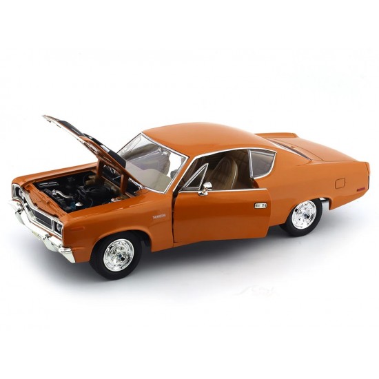 Macheta auto AMC Rebel Machine brown 1970, 1:18 Lucky DieCast