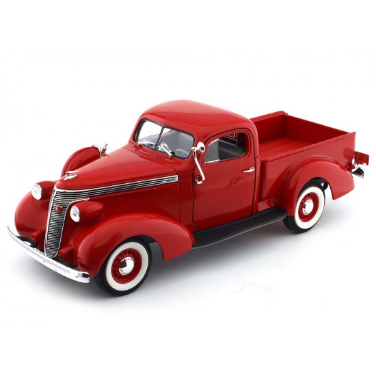 Macheta auto Studebaker Coupe Express Pick Up red 1937, 1:18 Lucky Diecast