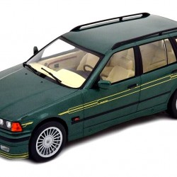Macheta auto BMW E36 Alpina B3 3.2 Touring green 1995, 1:18 MCG