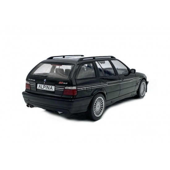 Macheta auto BMW E36 Alpina B3 3.2 Touring black 1995, 1:18 MCG